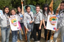 Campamento scout en Quilaco