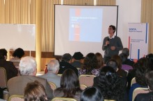 Felipe Leyton en capacitación a profesores de Iquique