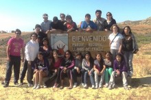 Adolescentes beneficiarios del proyecto "A Tiempo" conocieron el parque nacional Llanos de Challe