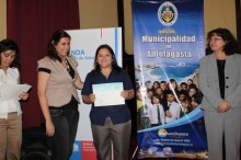 Ceremonia de certificación en Casa de la Cultura de Antofagasta