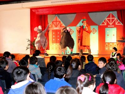 Senda Machalí presentó exitosa obra de teatro a escolares de la comuna