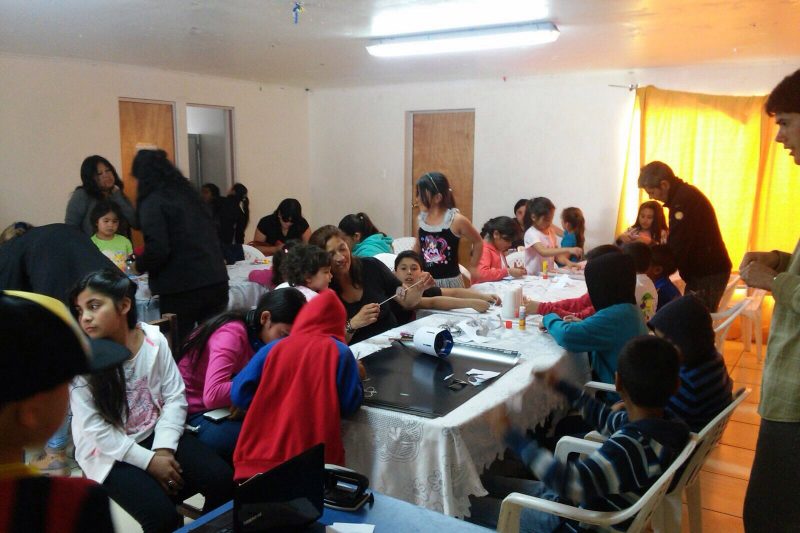  Niños, niñas y jóvenes  del Programa Actuar en Comunidad participan en taller  cinematográfico 