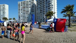 El deporte y la prevención se instalan en las playas de Coquimbo