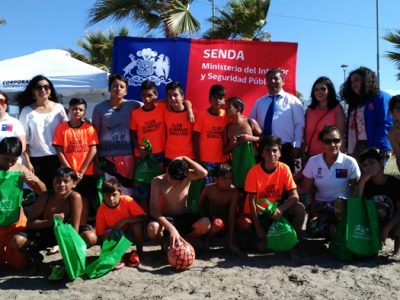 El deporte y la prevención se instalan en las playas de Coquimbo