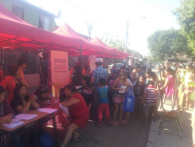 SENDA San Ramón difunde campaña en Fiesta del Agua