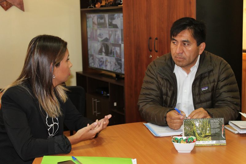 SENDA Araucanía visita Municipalidad de Cholchol