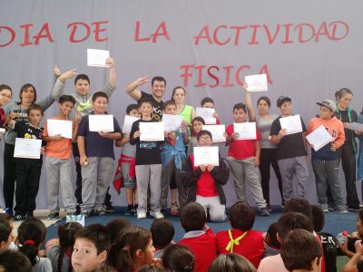 SENDA Rancagua y Colegio Interamericano celebraron el Día Internacional de la Actividad Física.