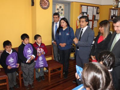 SENDA reconoce esfuerzo en prevención de escuela rural Catriache de la comuna de Nueva Imperial