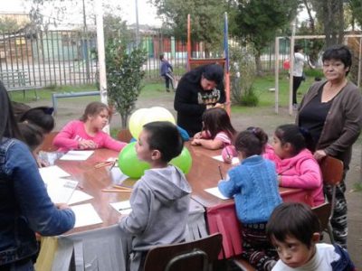 Previene Lo Espejo organiza entretenida tarde recreativa para niños y padres