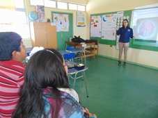 Niños de Punta de Choros participan en charla preventiva