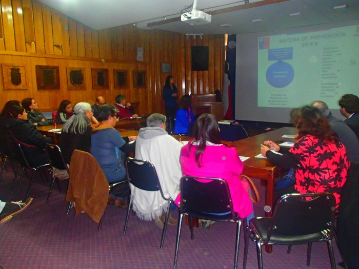 SENDA Previene Valdivia realizó 1ª sesión de Comisión Comunal de Drogas