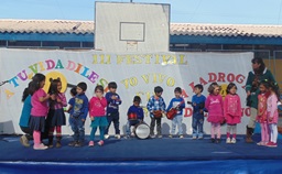 Con festival escolar de música celebran el Día de la Prevención en Ovalle