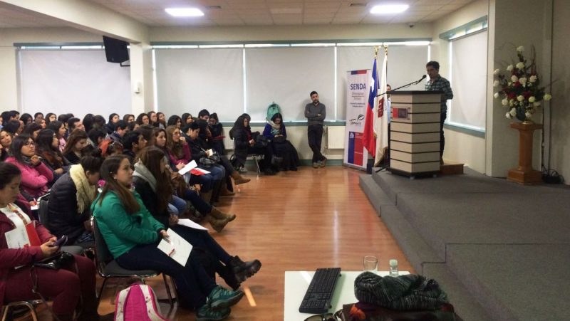 Gran convocatoria en seminario sobre abordajes en el tratamiento de adolescentes con consumo de drogas y alcohol organizado por Senda Previene Temuco