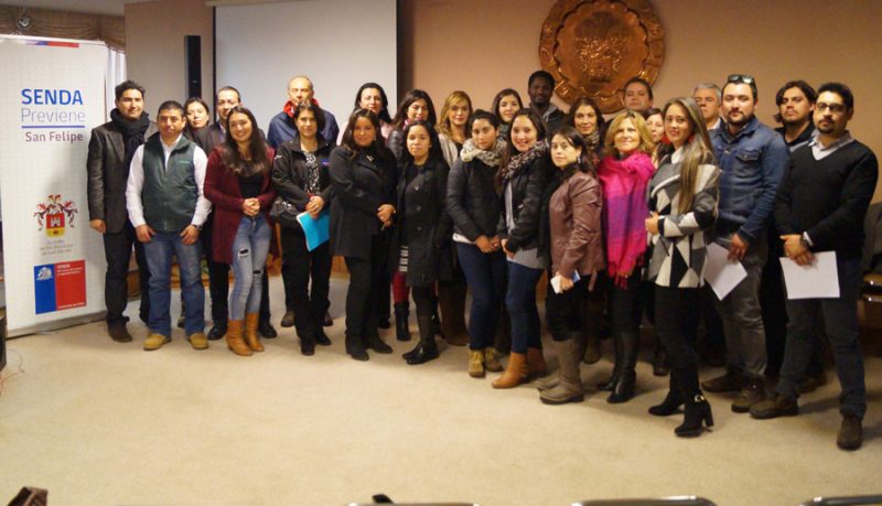 SENDA Previene San Felipe realiza Primer Seminario de Trabajar con Calidad de Vida en el Valle del Aconcagua