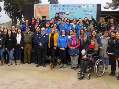 Niños y niñas de La Calera participan en Parque Extremo Preventivo