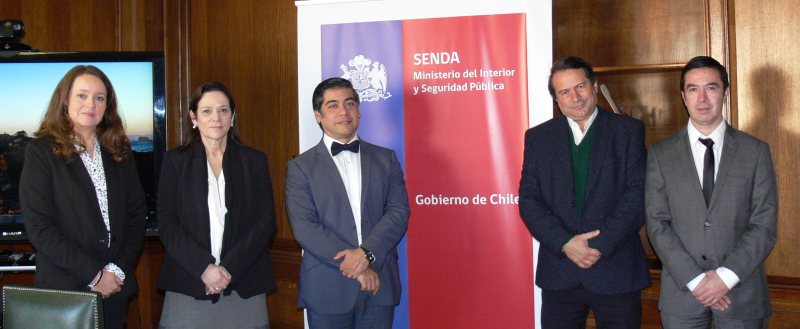 Delegación de organismo argentino de drogas visita Chile para conocer el trabajo de SENDA
