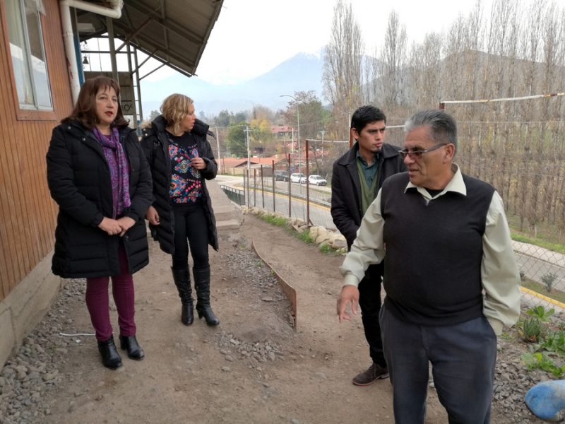 Directora de SENDA Valparaíso y Gobernadora de Los Andes recorren dependencias de centro de rehabilitación de drogas y alcohol CREHAD