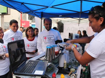 Arica se sumó a campaña “Cuida tus Límites” con barra cero alcohol