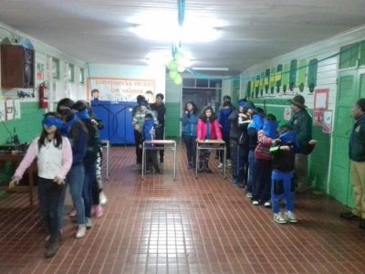 Profesionales “Actuar a Tiempo” de SENDA Previene Valdivia expusieron temáticas preventivas a Grupo Scouts Angachilla