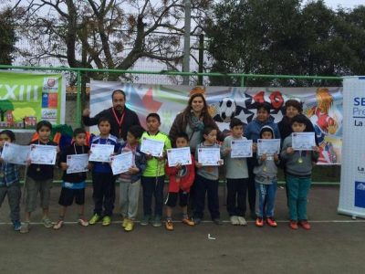 Niños de La Antena participan de talleres deportivos y preventivos
