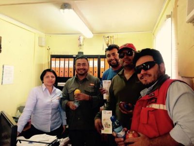 Trabajadores de la empresa de transportes Ilzauspe implementa el “ Minuto Sano” para prevenir consumo de alcohol y otras drogas