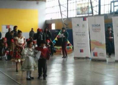 SENDA Previene Paillaco y jardines infantiles de JUNJI realizaron muestra folclórica y actividades preventivas