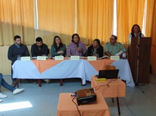Escolares de El Palqui participan en foro panel sobre la prevención del consumo de drogas