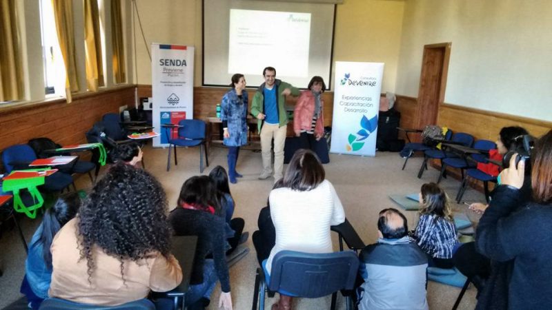 SENDA Previene Pucón realizó jornada de autocuidado para establecimientos educacionales focalizados
