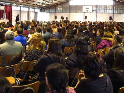 SENDA Biobío dictó charla a más de 500 apoderados de la Corporación de Estudio de la Cámara de la Producción y del Comercio de Concepción