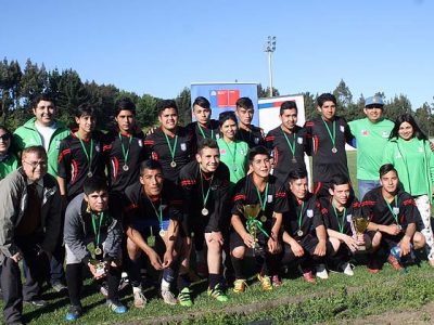 SENDA Previene de Nueva Imperial organiza campeonato de fútbol calle en la comuna