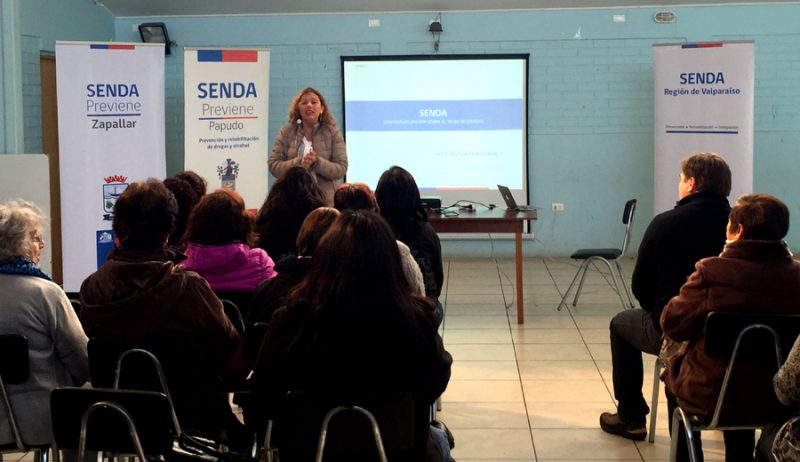 Con éxito se realizan Jornadas Provinciales de Líderes de SENDA en la región de Valparaíso