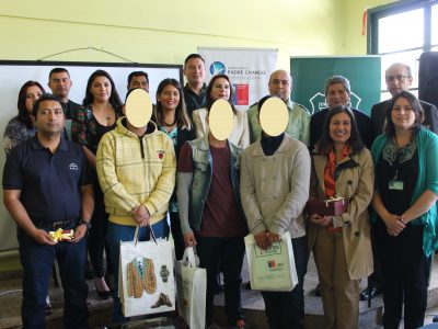 SENDA Araucania valora la certificación de 5 jóvenes de la sección juvenil del Centro Penitenciario de Temuco
