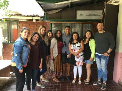 Estudiantes beneficiarios del Actuar a Tiempo reciben visita de Gonzalo Jara