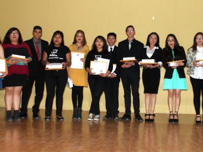 Gracias a convenio entre SENDA y Codelco, 46 alumnos de Calama son certificados como agentes preventivos