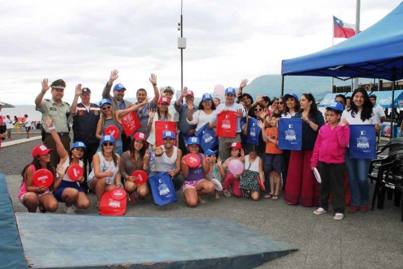 SENDA Araucanía dio el vamos a campaña de verano 2017 en Pucon