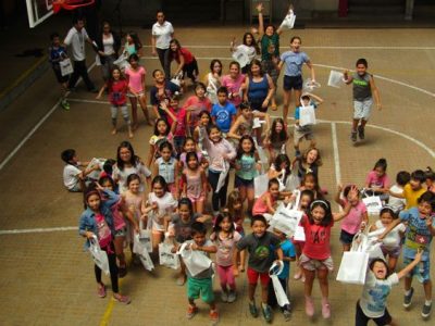 Estudiantes de Vitacura se suman a campaña de verano de SENDA