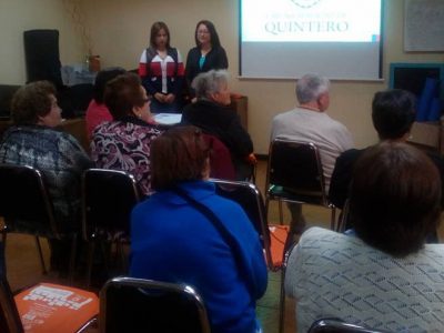 Senda Previene Quintero realizó Capacitación a líderes comunales en Parentalidad Positiva