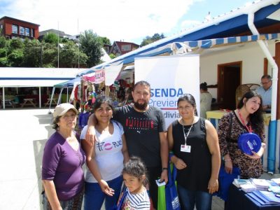 SENDA Previene Valdivia difundió campaña de verano entre turistas