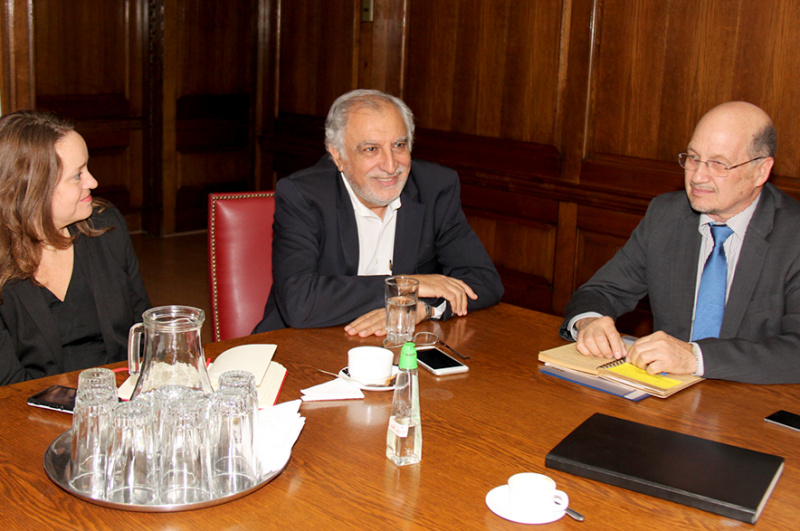 Director de SENDA se reunió con saliente jefe del Observatorio Interamericano de Drogas