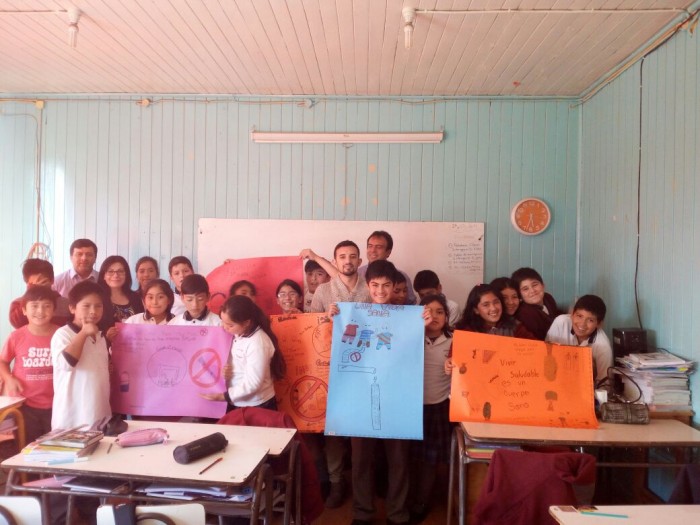 SENDA Previene Lanco dio el vamos a actividades preventivas del año escolar en la Escuela Maranata