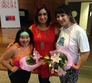 María Paz Mancilla, Daniela Arriagada y Claudia Valderrama