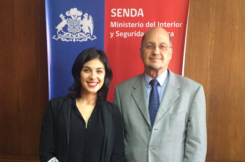 Director de SENDA recibió saludo protocolar de diputada Karol Cariola