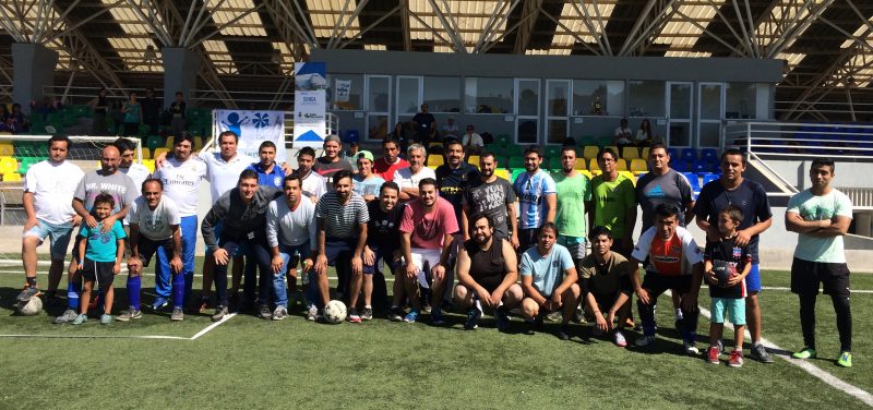 En Villa Alemana se realiza campeonato de fútbol que reúne a centros de tratamiento ambulatorios
