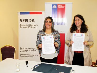 SENDA Y SENAME firman protocolo para trabajo integrado entre ambas instituciones.