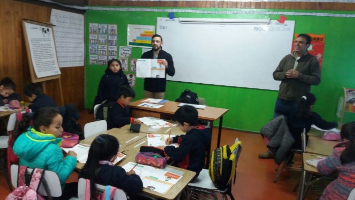 En el colegio Felipe Barthou de Lanco se inició la aplicación de programas preventivos de SENDA