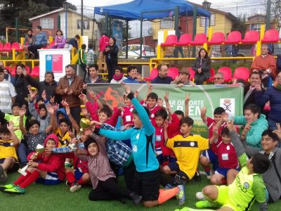 Realizaron campeonato de fútbol preventivo para niños de La Unión
