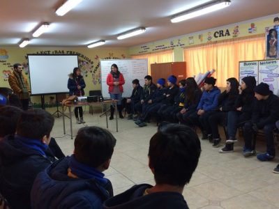 Estudiantes de Melipilla participan en talleres preventivos de alcohol