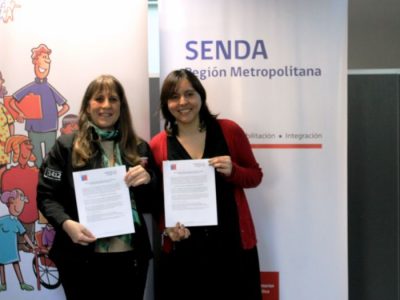 FOSIS y SENDA firman convenio para beneficiar a familias vulnerables de la región