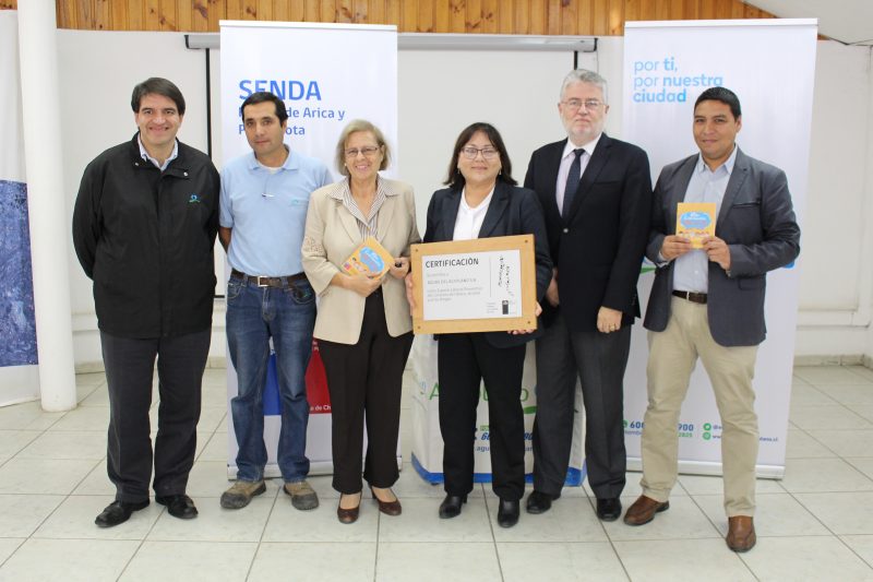 Aguas del Altiplano recibe certificación final como espacio laboral preventivo