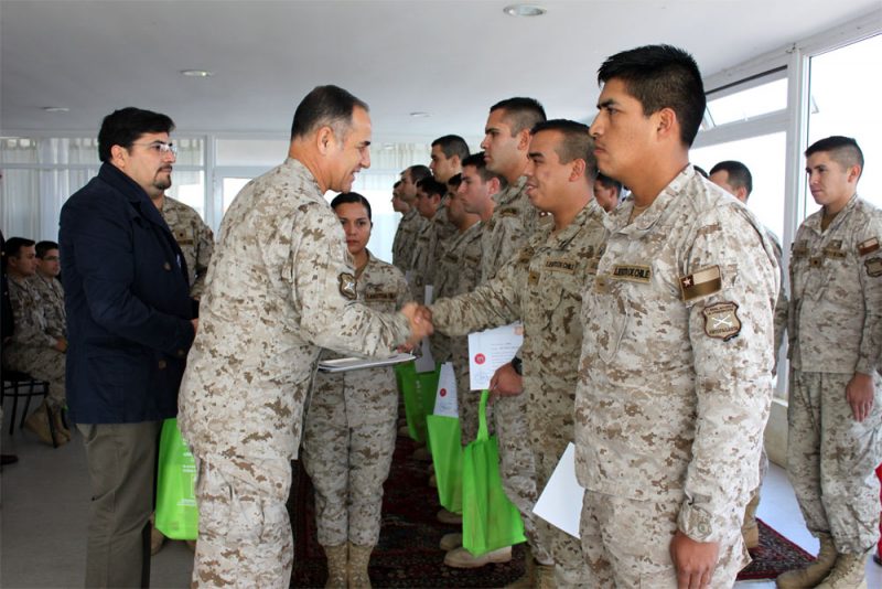 Certifican a 42 militares del Ejército de Chile como monitores preventivos de drogas en Antofagasta